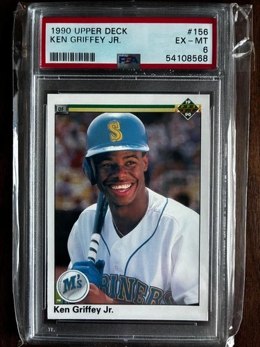 1990 Upper Deck #156 Ken Griffey Jr. PSA 6