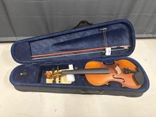 Full Size 4/4 Violin with Bow and Hard Case Student Outfit