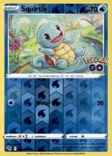 Squirtle Common Pokemon GO 015/078 NM