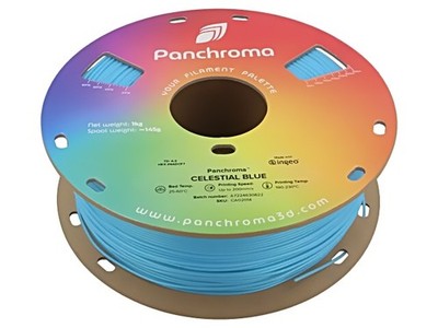 CA02014 Filament: PLA 1,75mm celestial blue 190-230°C 1kg Panchroma  POLYMAKER