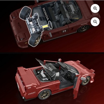 🚗 Mattel Brick Shop Hot Wheels Elite Series '90 Acura NSX JFT17