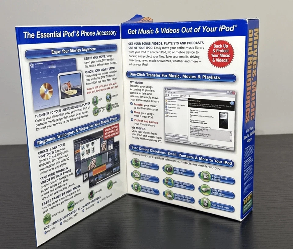 Movies Music And Ringtones For Your IPod & Mobile Phone Complete W/ User’s Guide - Image 2 of 4