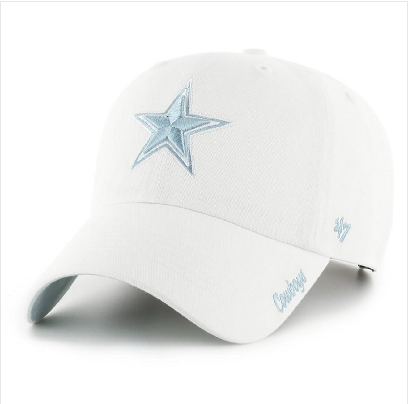 '47 Brand Clean Up Women's Dallas Cowboys NFL Strapback Hat 