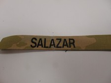 MILITARY PATCH US ARMY NAME TAPE TAG SEW ON OCP MULTICAM WITH SISSONS