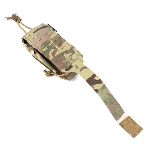 PEW Tactical Radio Pouch Gridlok BAOFENG/POFUNG UV5R UV82 Talkie Walkie Airsoft - Picture 5 of 19