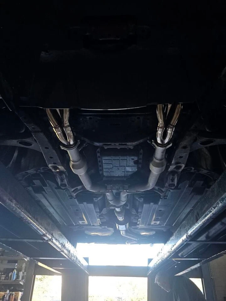 Cabezales de escape dobles para Subaru Legacy Outback Tribeca planos-6 DOHC H6 EZ30 3,0 L Foto 3 de 3