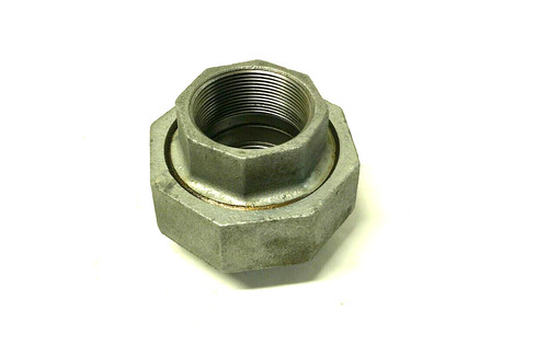 2" 300 Threaded NPT Union Galvanized Malleable Iron Pipe Fitting MI04095GMI