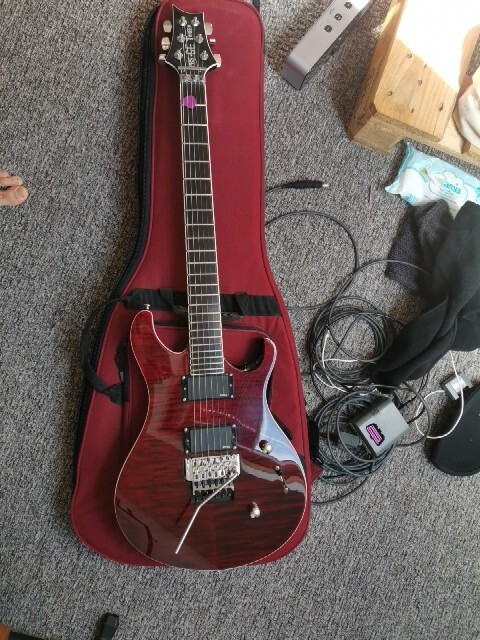 PRS SE Torero guitar Cherry Red, Rare And Bag | eBay UK