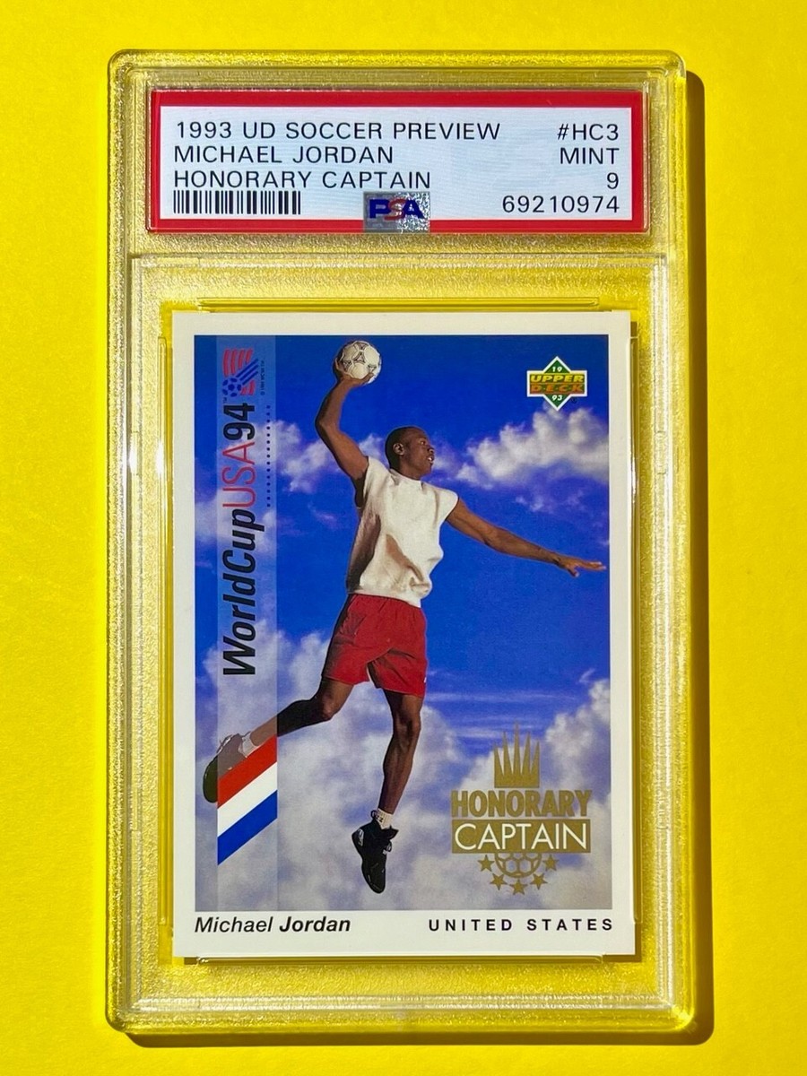 Michael Jordan MINT WORLD CUP USA SOCCER HONORARY CAPTAIN