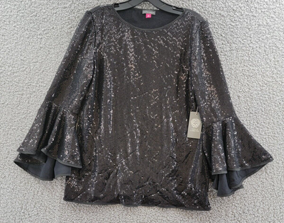 vince camuto bell sleeve top