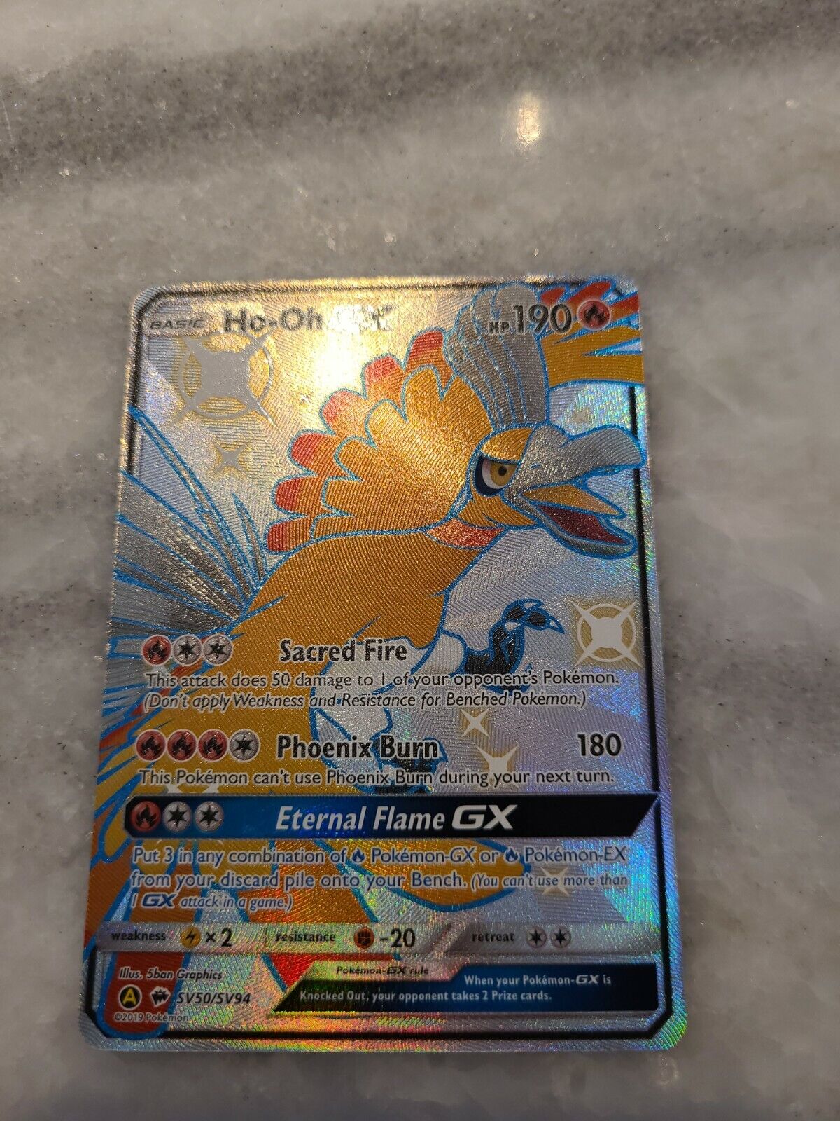 Ho-Oh GX #SV50 Prices, Pokemon Hidden Fates