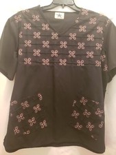 Blackstar Brand Scrub Top, Ladies Size XL
