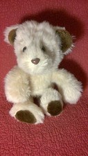 Vintage 14" FLOPPY CREAM BROWN EDEN TEDDY BEAR plush stuffed toy