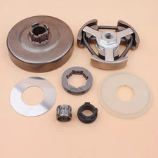3/8"x7 Clutch Drum Rim Sprocket Kit For Husqvarna 61 266 272 268 162 66 Chainsaw