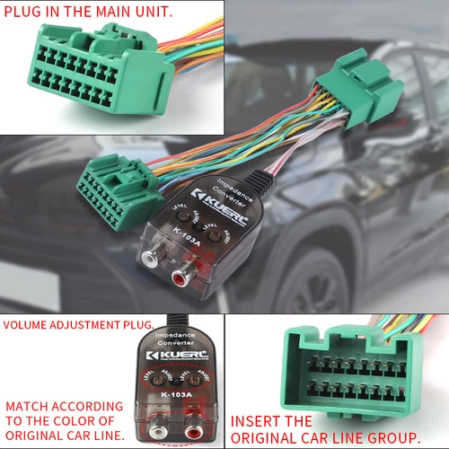 Radio Add AMP Amplifier Interface Adapter Harness For 2010-2017 Chevy GMC - Picture 4 of 17