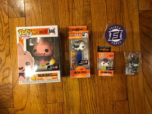 Funko Pop! Dragonball Z Gamestop Exclusive - Majin Buu with Chocolate Bar #846