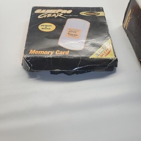 Gamepro Gear Memory Card And Rumble Pack New For Sega Dreamcast In Box 2000 