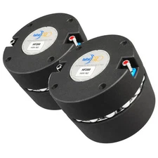 Pair FAITAL PRO HF200 2" Exit Neodymium Titanium Compression Horn Driver 16Ohm