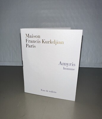MFK Amyris Homme Eau De Toilette Sample Spray .06floz/2ml | Sample On Card