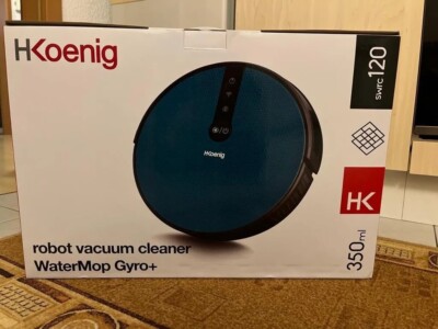 HKoenig robot vacuum cleaner WaterMop Gyro+ 350ml swrc120