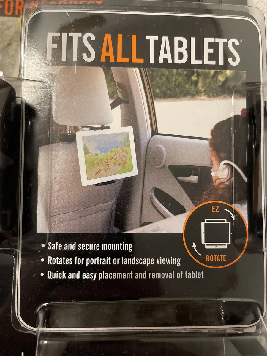 iSimple - StrongHold Headrest Mount for Most 7" - 10.2" Tablets - Black