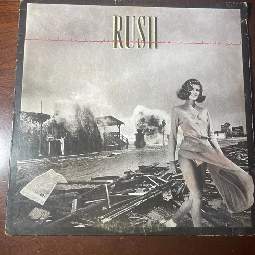 Rush Permanent Waves Vinyl Record LP 1980 Mercury SRM-1-4001 As Pictured