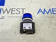 Ledtronics RPLH22-02-05-02 RPLH22-02 22mm Lamp Holder Blue