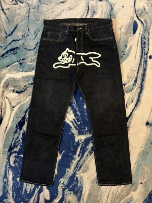 Billionaire Boys Club Ice Cream Season 0 Raw Denim Strait Leg Jeans 34x32