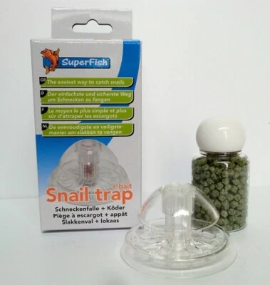 SUPERFISH Super Fish Schneckenfalle Aquarium Schneckenplage Aquarium Zierfische