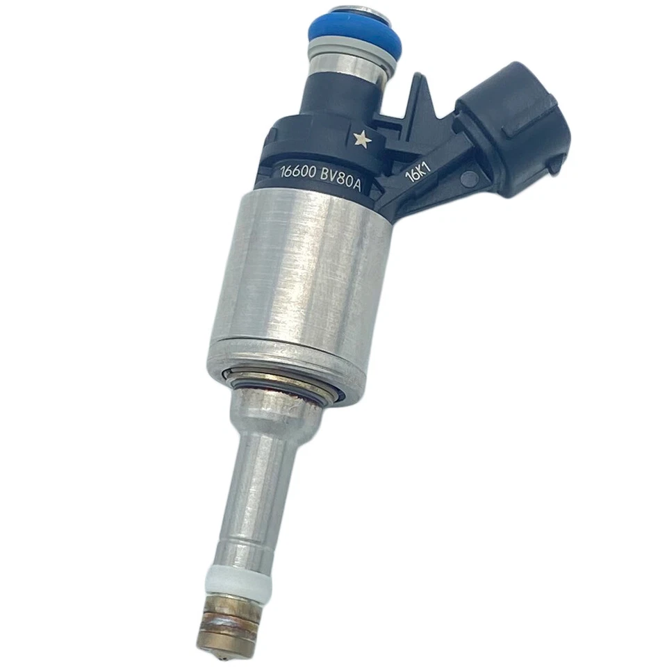 4 piezas inyectores de combustible 16600-BV80A para Nissan Juke 2014 2015 2016 2017 1,6 L turbo Foto 4 de 4