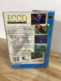 Ecco The Tides of Time Sega CD CIB Complete TESTED