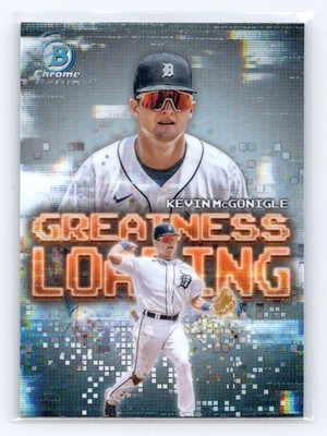 2025 Bowman #GL-9 Kevin McGonigle Greatness Loading