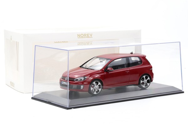 1:18 Norev Vw Golf Vi 6 Gti 2009 Tornadorot Full Opening 188504 + Vitrine-image
