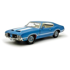 1971 Dr. Olds 6 Oldsmobile 442 W30 - Nordic Blue 118 Scale Diecast Model Car 1971 Dr. Olds 6 Oldsmobile 442 W30 - Nordic Blue 118 Scale Diecast Model Car