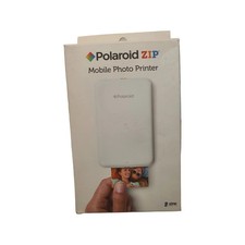 POLAROID ZIP Instant Mobile Printer - White Zero Ink iOS/Android