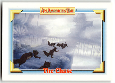 An American Tail: Fievel Goes West Card #129 The Chase