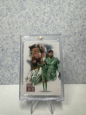 Alisson Becker Futera Unique Brazil 3/3 