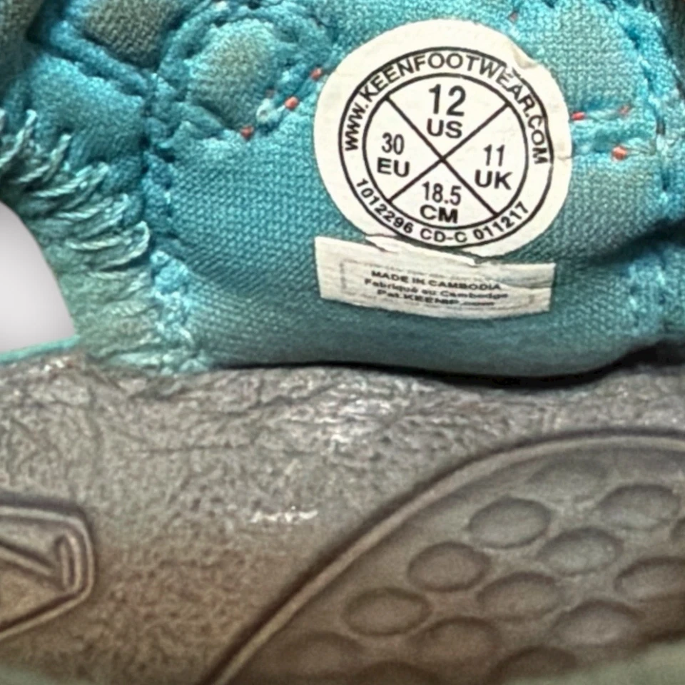 Sandalias Keen Newport H2 Niños Jóvenes Talla 12 Azul Gris Rosa Lavables Zapatos Deportivos Foto 4 de 4