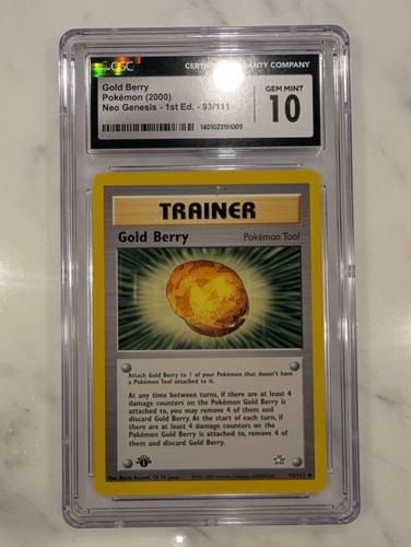 Gold Berry (1st Edition) graded CGC 10 for sale on eBay