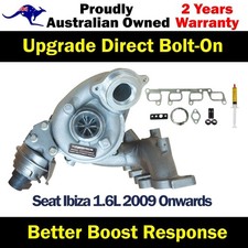Upgrade Billet Turbo Charger For Seat Ibiza 1.6L 2009 Onwards