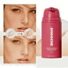 Smooche Foundation Korean, Smooche Color Changing Foundation, For All Skin Types