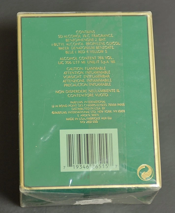 * DIAMANTES y ESMERALDAS por ELIZABETH TAYLOR * Splash PERFUME PURO 7,5 ml ~ 1/4 oz Foto 4 de 4