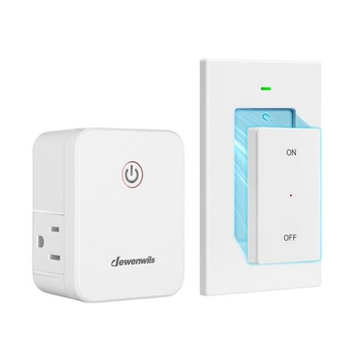 DEWENWILS Remote Control Outlet, Wireless Light Switch Compact Design, Programma
