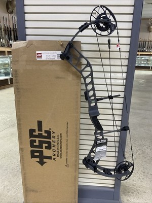 PSE Unite Nock On - EC2 Cams - RH - 70LB - 25.5-31 - Charcoal - New Open Box