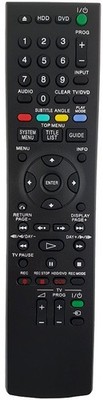 Ersatz Sony DVD recorder Fernbedienung RDR-HXD562 | RDR-HXD710 | RDR-HXD790B |