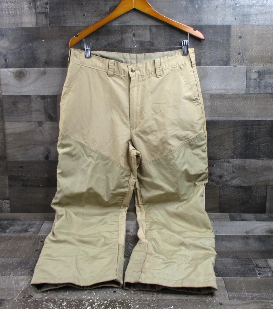 Vintage Columbia Pants Mens 34x30 Khaki Gore Tex Technicloth Ski Snow 80s