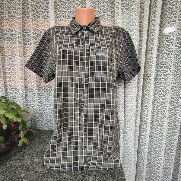 Women Jack Wolfskin Shirt Khaki 40 / L / 48