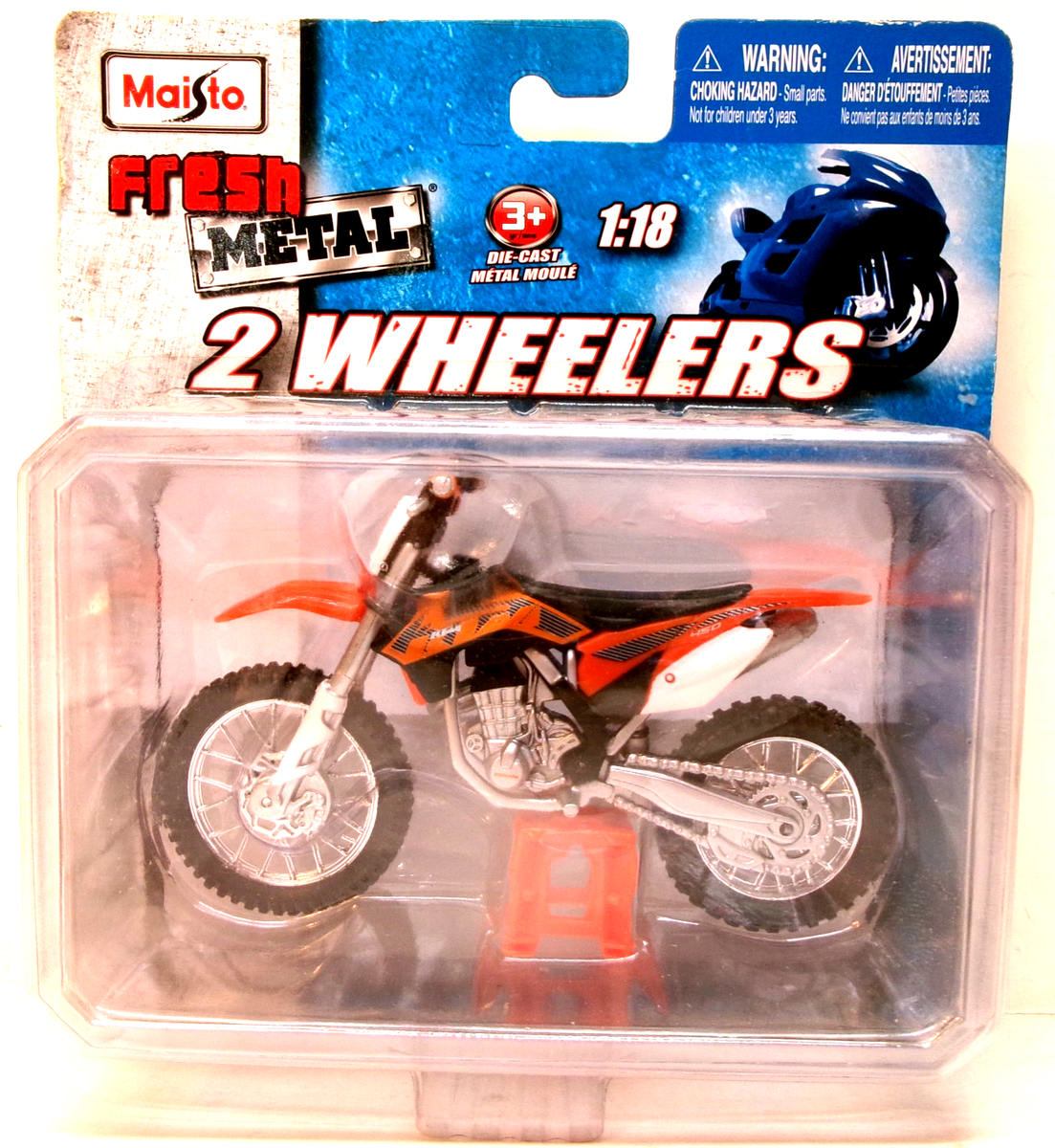 2011 MAISTO 2 WHEELERS 1:18 SCALE ORANGE BLACK 2013 KTM 450 SXF | eBay