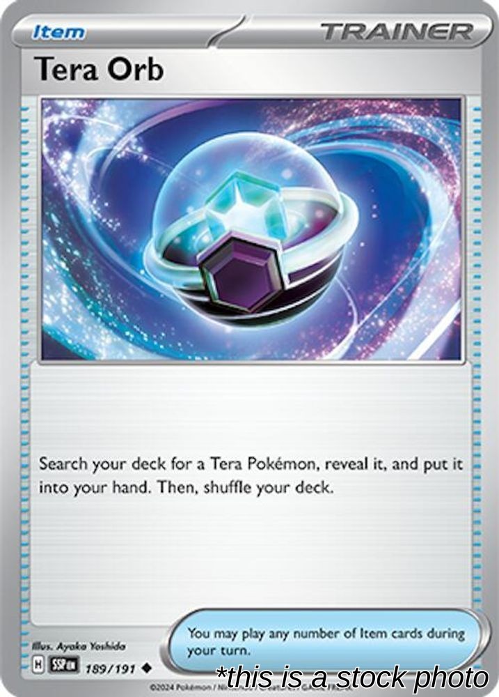 Tera Orb 189/191 NM Ayaka Yoshida Pokemon EN NH24