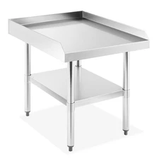 OPEN BOX - Stainless Steel 24"x30" NSF Restaurant Equipment Stand Grill Table